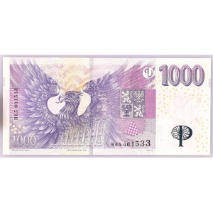 Czech Republic 1000 Korun 2023 (2008) 30 Years of Czech Currency