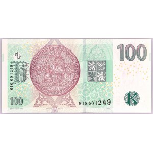 Czechoslovakia 100 Korun 2019