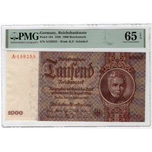 Germany - DDR 1000 Reichsmark 1936 PMG 65 EPQ Gem Uncirculated