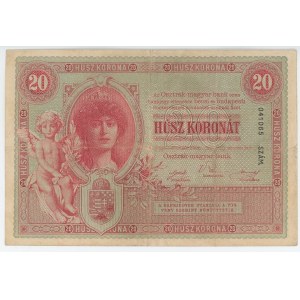 Austria 20 Kroner 1900