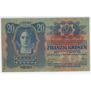 Austria 20 Kronen 1913 (1919)