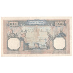France 1000 Francs 1938