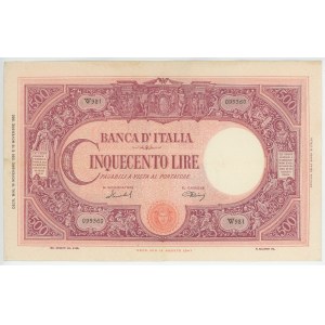 Italy 500 Lire 1950
