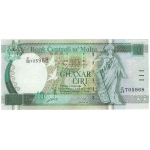 Malta 10 Liri 1967 (1994)