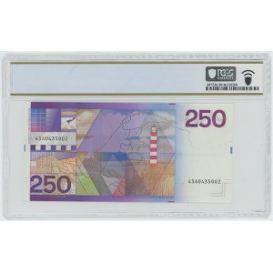 Netherlands 250 Gulden 1985 PCGS 58