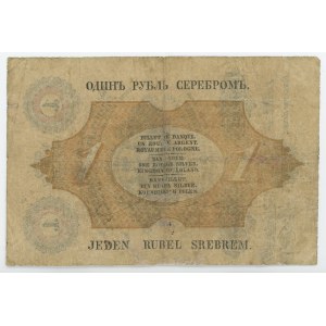 Poland 1 Rouble 1858
