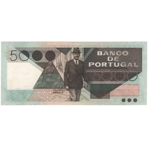 Portugal 5000 Escudos 1981