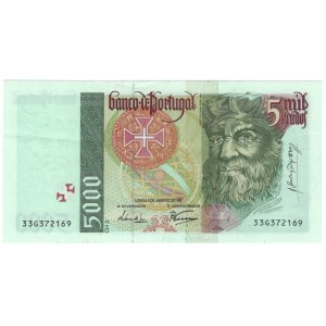 Portugal 5000 Escudos 1995