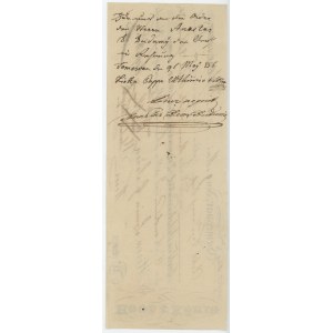 Romania Hogl & Koeni' Bill of Exchange for 628 Gulden 1836 Timisoara