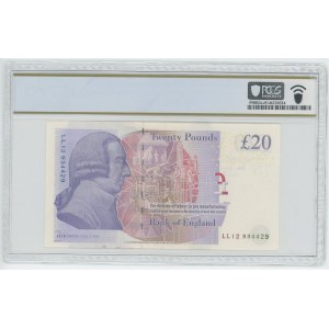 Great Britain 20 Pounds 2006 (2007) PCGS 45 PPQ Replacement