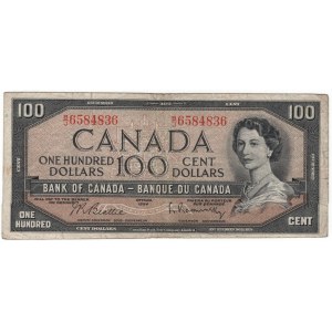 Canada 100 Dollars 1954