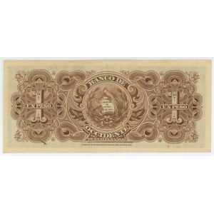 Guatemala Banco de Occidente en Quezaltenango 1 Peso 1921