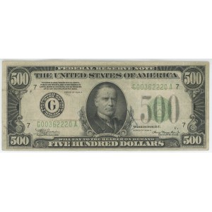 United States 500 Dollars 1934 G