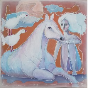 Bozena KAMIÑSKA, The horse and the girl