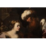 Giovanni Andrea De Ferrari (1598-1669),, Meeting between Solomon and the Queen of Sheba