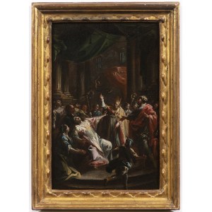 Francesco Monti (1685 - 14 April 1768), Saint Geminianus Exorcising Devils from the Daughter of the Emperor of Constantinople