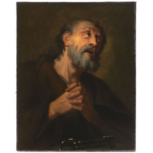 Italian Master in 1700, Penitent Saint Peter