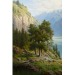 Daniel Somogyi (1837-1890 or 1910), Lake Lucerne (Vierwaldstätter See)