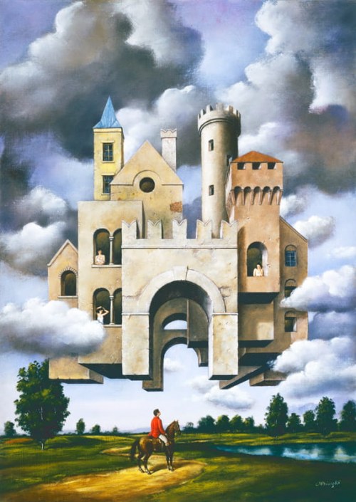 Rafał Olbiński (1943), Zamek w chmurach
