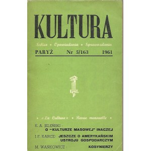 KULTURA PARYŻ Nr.5/163 1961 WITOLD GOMBROWICZ