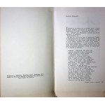 [THEATERPROGRAMM] POLNISCHE THEATERLISTEN NR. 1, SAISON 1957-1958