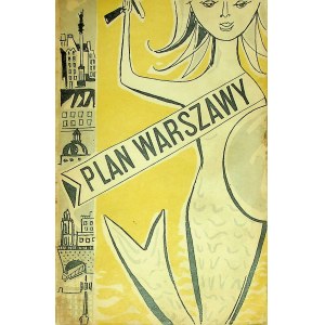 PLAN WARSZAWY Wyd. 1964