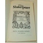 SHAKESPEARE William - KRÁĽ JÁN ŠESTÝ I.-III. časť kožená väzba