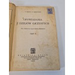 GEBERT G., GEBERTOWA G. - OPOWIADANIA Z DZIEJY OJCYCH Cz. II Wyd. 1929