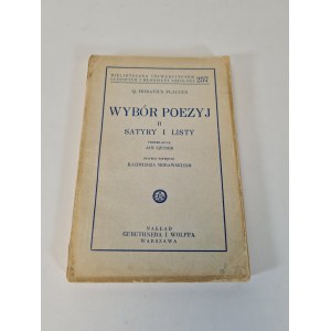 HORATIUS Flaccus - WYBÓR POEZYJ Tom II Satyry i listy Wyd. 1933