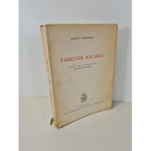 TRZEBIŃSKI Marian - PAMIETNIK MALARZA Wyd. 1958.