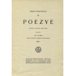 KONOPNICKA Maria - POEZYE: Eine vollständige, kritische Ausgabe, hrsg. von Karol Wójcik