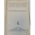 ŻEROMSKI Stefan - OPOWIADANIA Wydawnictwo J. Mortkowicza 1929
