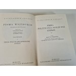 FREDRO Aleksander - PISMA WSZYSTKIE Wydanie 1 Band I-XV