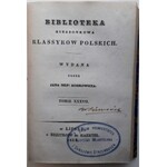 KNIAŹNIN Franciszek Dyoniz - DZIEŁA T. V-VI Wyd. 1837