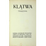 WYSPIAŃSKI Stanisław - KLĄTWA Tragedya 1905-Wydanie III
