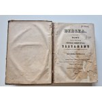 WUJEK Jakób - BIBLIA KSIĘGI STAREGO I NOWEGO TESTAMENTU Lipsk 1844-1846