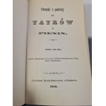 CESTOVNÍ OBRÁZKY DO TATER Reprint z roku 1858.