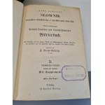 BOOCH-ARKOSSY - A NEW ACCURATE DICTIONARY OF POL.-NIEM. AND GERM-POL. Published 1879-81