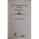 PASEK Jan Chryzostom - PAMIĘTNIKI Tom I Skarby Biblioteki Narodowej
