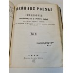 POLISH HERBAR AND NAMESSPIS OF HUMANITY IN POLAND Volume I-III 1855-62.