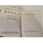 DICKENS Karol - DZIEŁA 10 wol.MAŁA DORRIT DAWID COPPERFIELD KLUB PICKWICKA OPOWIEŚCI WIGILIJNE OPOWIEŚCI O DWÓCH MIASTACH