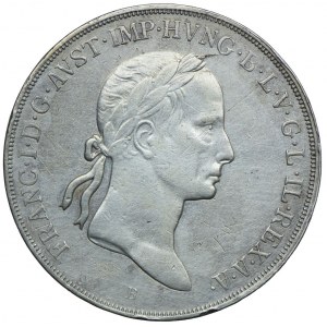 Węgry, Franciszek II, talar 1833 B, Kremnica