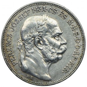Ungarn, Franz Joseph I., 2 Kronen 1914 KB, Kremnica