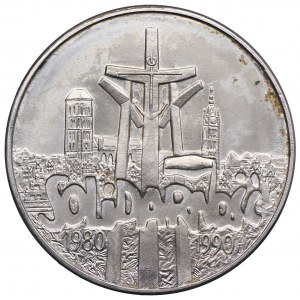 100,000 PLN 1990, Solidarity, Type A