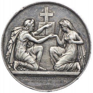 Francja, medal zaślubinowy 1860-1880