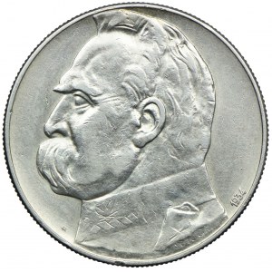 10 Zloty 1934, Józef Piłsudski - Schießadler