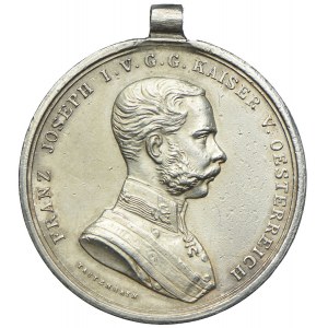 Medaila Rakúsko, strieborná Za statočnosť - Tepferleit