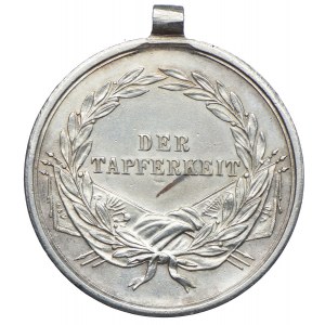 Medaille Österreich, Silber Für Tapferkeit - Tepferleit