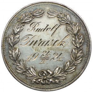 Rakúsko, František Jozef I. (1848-1916), medaila, Moravská obchodná spoločnosť, Brünn 1861