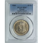 10 gold 1964, Casimir the Great-embossed inscription, PCGS MS67